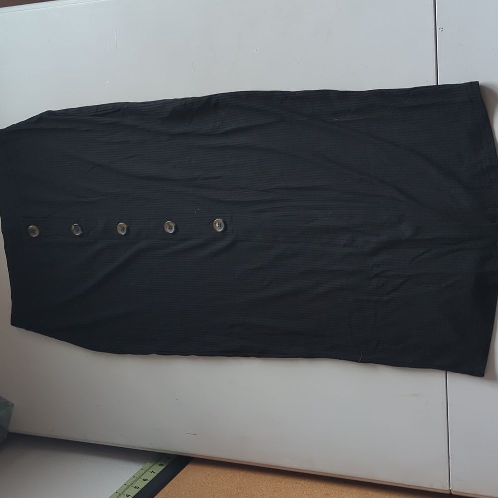 Stretchy Bodycon Midi Pencil Skirt